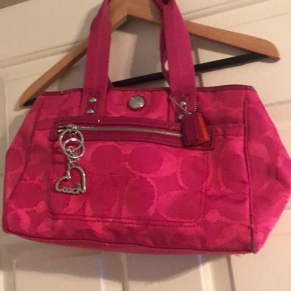 Coach pink purse
